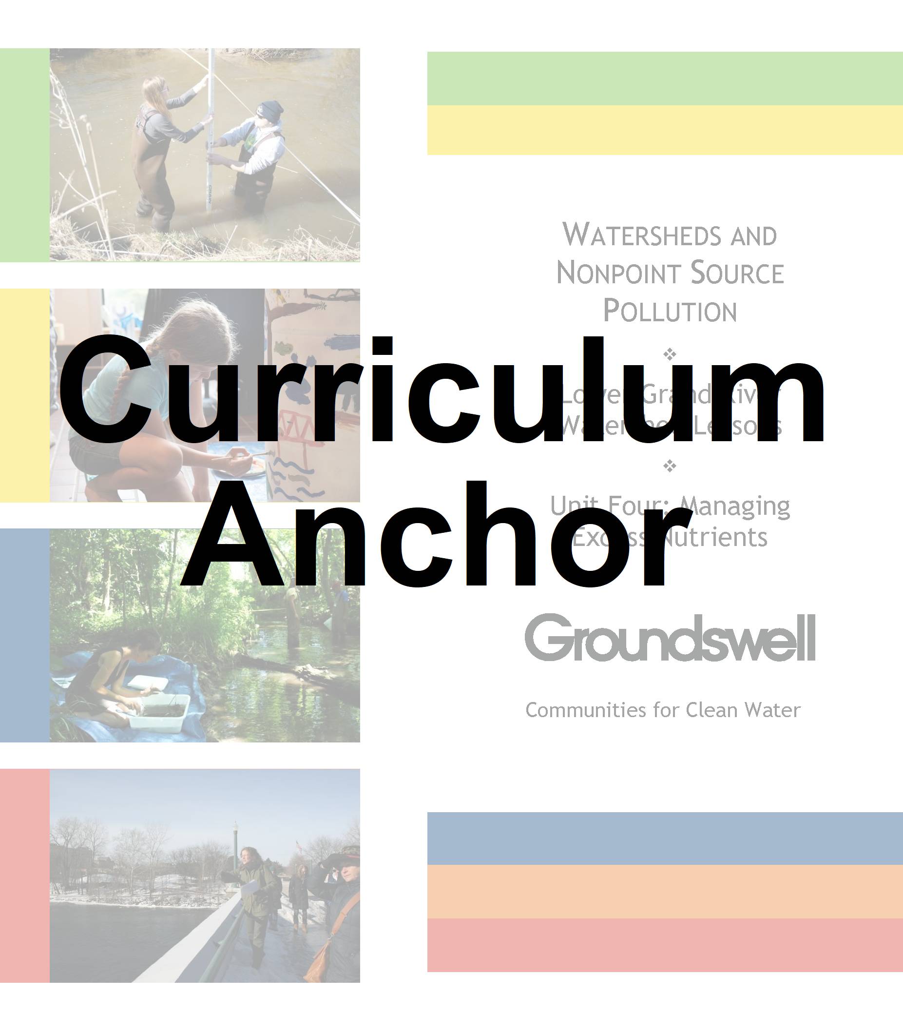 Groundswell Lesson Cover with the text Curriculum Anchor